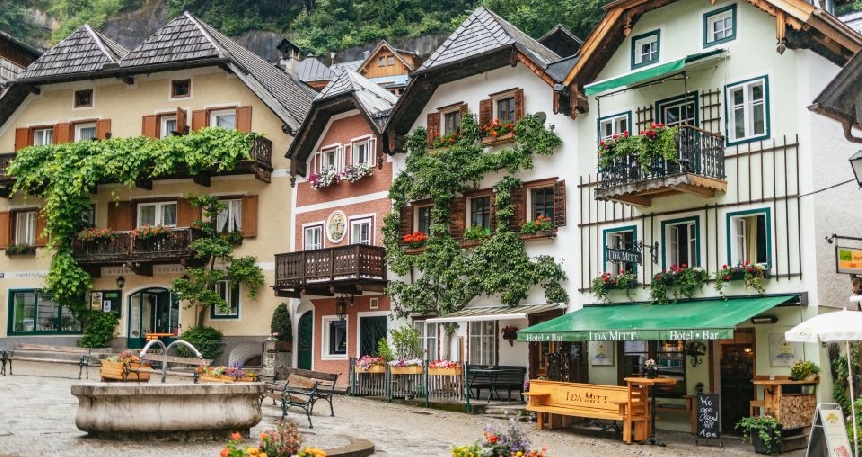 Bavyera, Salzburg, Hallstatt