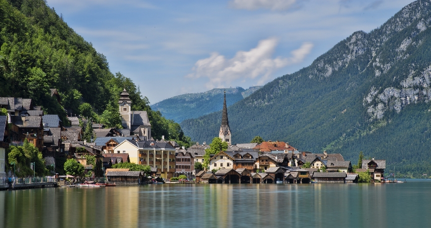 Bavyera, Salzburg, Hallstatt