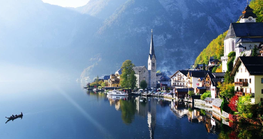 Bavyera, Salzburg, Hallstatt