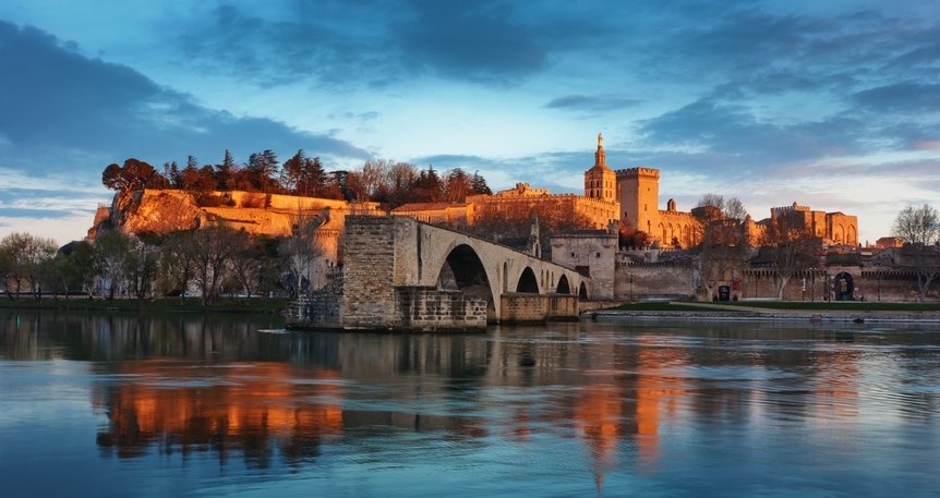 Rhone & Saone Nehrinde Güney Fransa & Provence