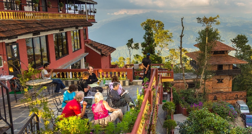 Himalayanın Eteklerinde Nepal, Nagarkot